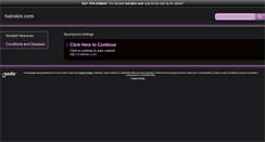 Desktop Screenshot of hairskin.com