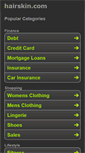 Mobile Screenshot of hairskin.com